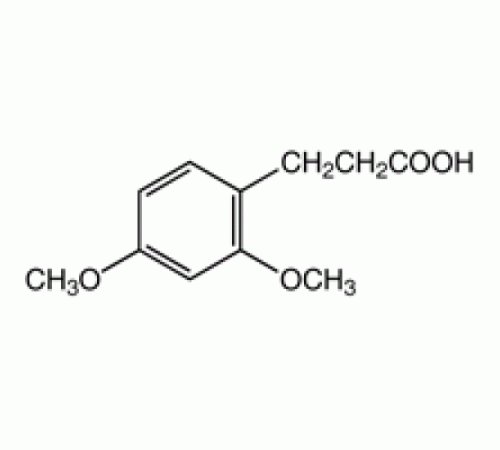 3 - (2,4-диметоксифенил) пропионовой кислоты, 96%, Alfa Aesar, 1г