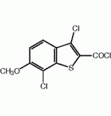 3,7-дихлор-6-метоксибензо [b] тиофен-2-карбонилхлорид, Alfa Aesar, 250 мг
