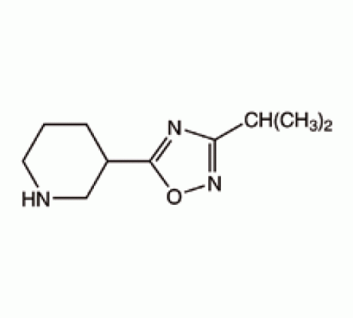 3 - (3-изопропил-1, 2,4-оксадиазол-5-ил) пиперидин, Alfa Aesar, 250 мг