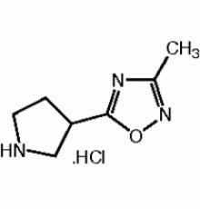 3-метил-5- (3-пирролидинил) -1,2,4-оксадиазол гидрохлорид, Alfa Aesar, 250 мг