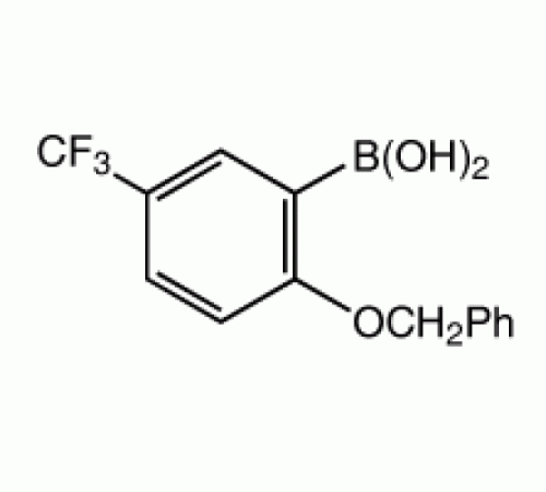 2-бензилокси-5- (трифторметил) бензолбороновой кислоты, 97%, Alfa Aesar, 250 мг