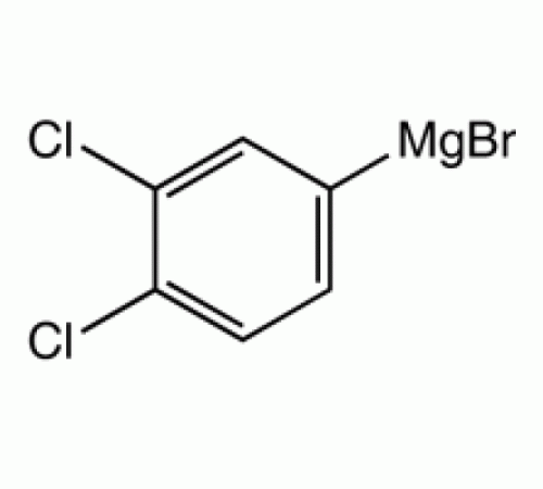 3,4-Дихлорфенилмагнийбромид, 0,50 м в 2-MeTHF, Alfa Aesar, 100мл