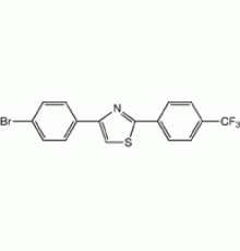 4 - (4-бромфенил) -2 - [4 - (трифторметил) фенил] тиазола, 97%, Alfa Aesar, 5 г