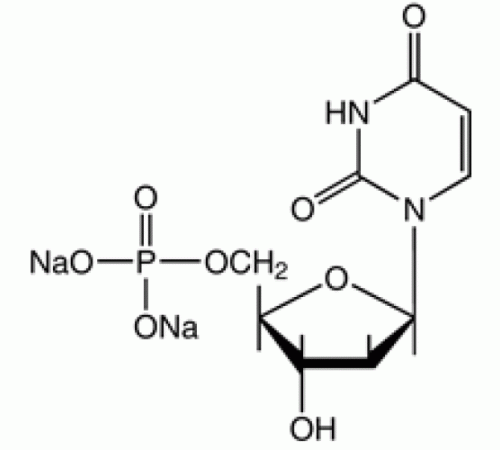 2'-дезоксиуридин 5'-монофосфат динатриевая соль Sigma Grade Sigma D3876