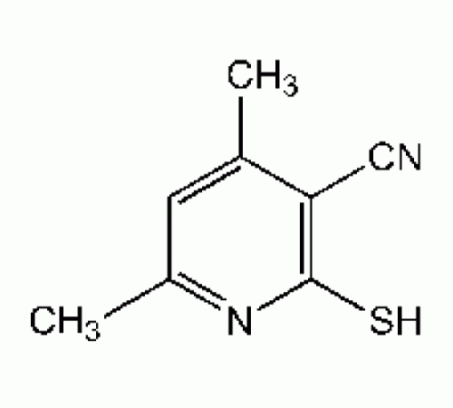 3-Циано-2-меркапто-4, 6-диметилпиридин, 98%, Alfa Aesar, 5 г
