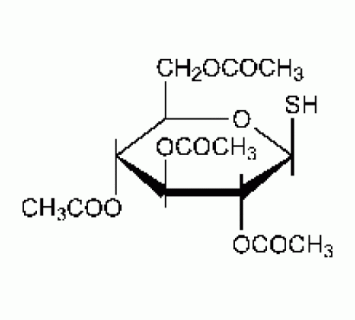 1-Тио- ^ тетраацетат BD-глюкозы, 99%, Alfa Aesar, 250 мг