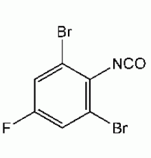 2,6-дибром-4-фторфенил изоцианат, тек. 90%, Alfa Aesar, 5 г