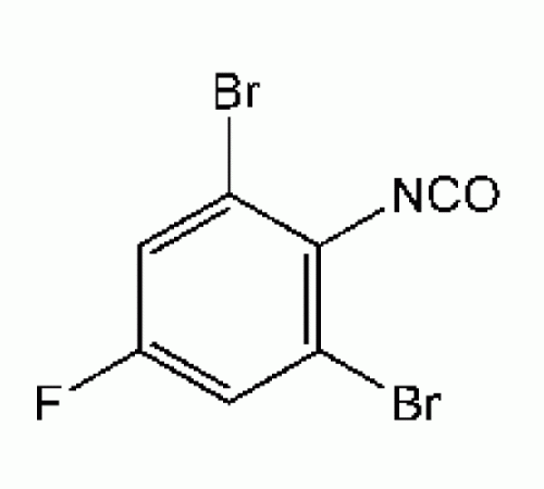 2,6-дибром-4-фторфенил изоцианат, тек. 90%, Alfa Aesar, 5 г