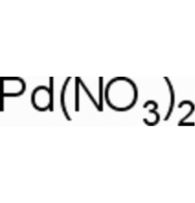 Палладий (II) нитрат, раствор, Pd 4-5% вес / вес (продолжение Pd), Alfa Aesar, (в) 25 г